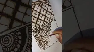 easy mehndi tutorial. #mehndiartist #youtubeshorts #virelshorts #heenadesign #mehndidesigns #song