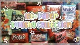PAPER SQUISHY COLLECTION! *asmr*
