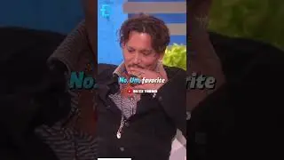 Johnny Depp's favorite word is a** 😂#shorts
