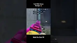 1vs4 With Honey Bandger 🔥#bgmi #pubgmobile #mortal #scout #jonathan #shorts #pubgmobile #waitforend