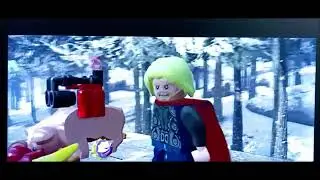 Играю в свою новую игру Lego Avengers Marvel Movie.