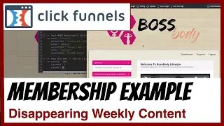 ClickFunnels Membership Sites - Building A Membership Site With Weekly Evergreen Content