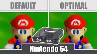 Set OSSC PAL optimal timings for Nintendo 64 N64 (deblur) for best image quality (except hdmi mod)