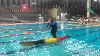 Working on my kayak balance
