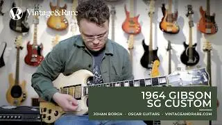 1964 Gibson SG Custom | Oscar Guitars | Iconic Vintage Guitars | Johan Borgh
