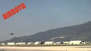 F-16s Departing Aviano Air Base Italy