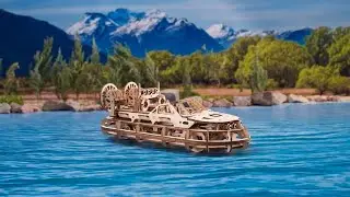 🌊 ✨ Discover the Future of Rescue Hovercraft by UGears 🌐 ✨