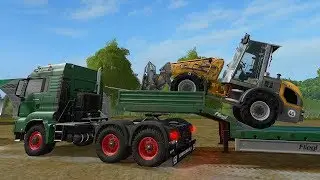Farming Simulator 17 - Forestry and Farming on The Valley The Old Farm 076