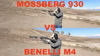 Mossberg 930 vs Benelli M4 Felt-Recoil Shotgun Test