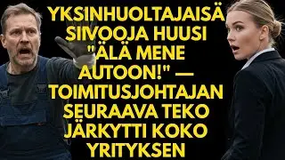 Yksinhuoltajaisä siivooja huusi 