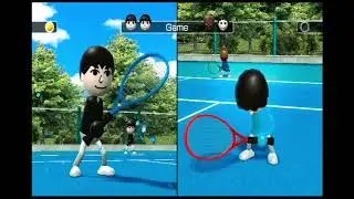 Wii Sports - Tennis - vs. CPU Miis 12-21