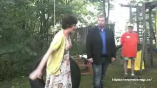 Kitchener Centre NDP BBQ with Megan Leslie