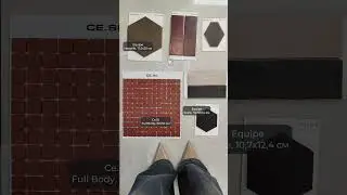 Плитка от фабрик Ce.Si и Equipe