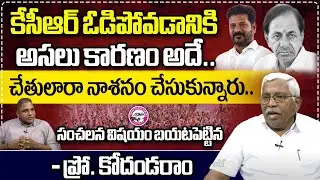 Prof Kodandaram Sensational Comments On KCR | CS Rao | Kodandaram Ram Latest Interview | Wild Wolf