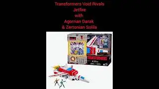 Transformers Void Rivals SDCC Jetfire with Agorrian Darak & Zertonian #exclusive #transformers