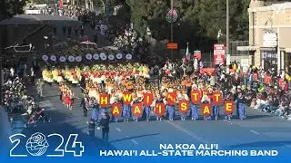 Na Koa Ali'i, Hawai'i All-State Marching Band - 2024 Pasadena Rose Parade