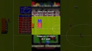 Sensible Soccer (Amiga, 1992) &ndash; Remember That Videogame  #shorts