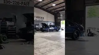 Single turbo LS Foxbody on the dyno #big3racing #turbo #boost #dyno #dragracing #noprepracing #car