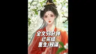 全文53分钟，一口气看完~古风高质量重生复仇爽文全文已完结 #全文已完结一口气看完系列  #古风小说推荐  #大女主小说推荐  #重生复仇  #权谋