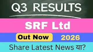 Srf Q3 Results 2026 | Srf Share Latest News | Srf Results Today 