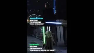 Anakin Skywalker vs Master Yoda #starwars #edit #debate #viral #vs #vsedit #trending #shorts #fyp