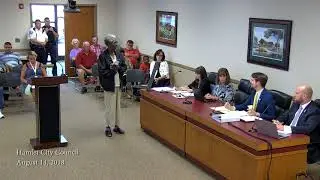 Hamlet City Council 08-14-18