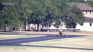 AUTO-TRACKED! Yellow RANS S-7 takeoff at Sasser Breakaway 2025-09-28