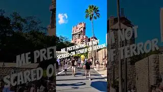 Would You Survive This Elevator Ride? 😨#Towerofterror