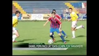 Daniel Popa face c&acirc;t toată echipa FCM T&acirc;rgoviște (Columna TV)