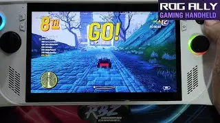 Lego 2K Drive Rog Ally Gameplay and Settings 1080p 60 fps