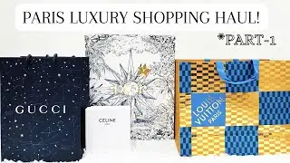 What I Bought in Paris - Part: 1 | Luxury Haul | Unboxing | Review | How I Style | What Fits & More!