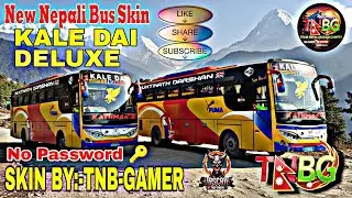 KALE DAI DELUXE New Nepali Bus Skin for bussid By TNB-GAMER @CreatorGamingStudio @rajeshkatuwal9560 