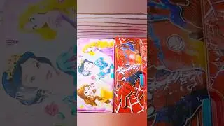 Disney princess geometry box unboxing#_unboxingstationary  #_ASMR#_yt_shorts_
