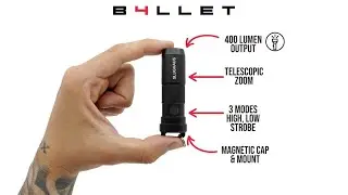 BULLET 04 | The Ultimate Telescopic Zoom Flashlight