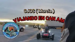 VIAJANDO EN CAN AM SPYDER RT # 318   OJOS  ( Murcia )