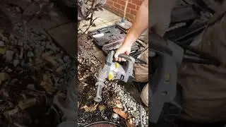 Rotten fence post removal