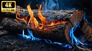 Winter Fireplace Ambience | Cozy Background Sounds for Study, Work & Relaxation | No Music #943V