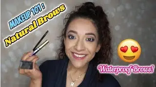 MAKE-UP 101: Natural Brows | Step by Step Tutorial | Waterproof Brows | @Daisy Yaralissa