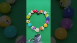 Girl Fantastic snooker shots By EntertainingVid #short #youtubeshorts