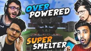 I Made an Auto Smelter - Minecraft Survival Gameplay in Hindi @1HPLIVE @1HPOG #9