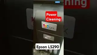 #epson #printer power cleaning l5290 #head