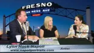 Artist Lynn Hock Napoli talks with Mike & Athena