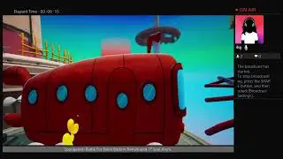 Spongebob BFBB Rehydrated Speedrun Downtown Bikini Bottom all Spatulas in 10:40
