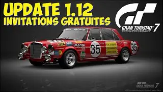 Gran Turismo 7 Invitations gratuites - Update 1.12