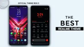 ROG Phone 3 Theme For Realme Devices ⚡ ROG Theme with LIVE Wallpapers 😉🤘