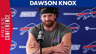 Dawson Knox Talks Being Featured On Hard Knocks And More! | Buffalo Bills