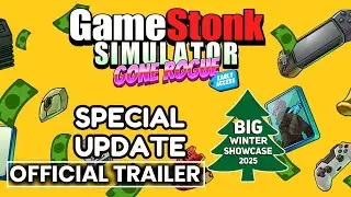 GameStonk Simulator: Gone Rogue Trailer | BEST Indie Games Winter Showcase 2025