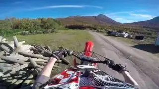 Honda cr125r dirt bike wheelie edit
