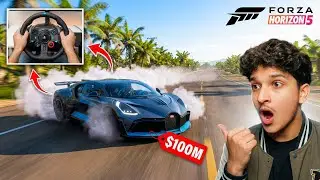 FINALLY BOUGHT A NEW BUGGATI DIVO  🤑 WORLD FASTEST CAR - Forza Horizon 5 |LOGITECH G29