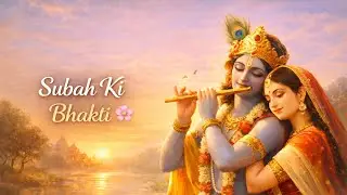 “Subah Ki Bhakti 🌼 | Radha Krishna Calm Morning Bhajan | AA Bhajan Songs